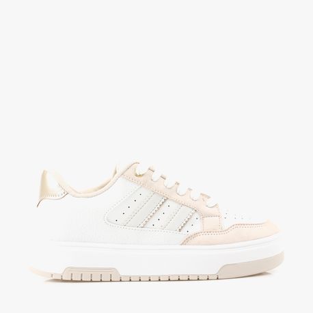 TENIS CASUAL 70007 BCO/OURO 34