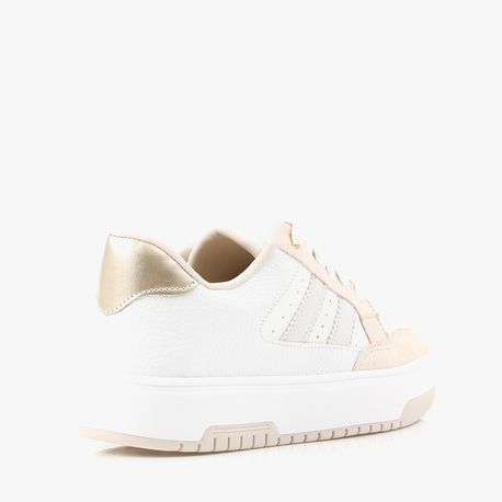 TENIS CASUAL 70007 BCO/OURO 34