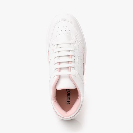 TENIS CASUAL SB 70016 BCO/ROSE 34