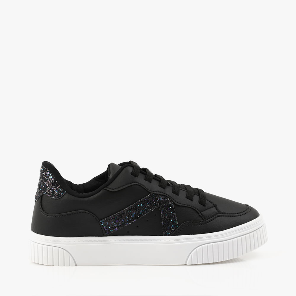 TENIS CASUAL V 40118 PRETO 34