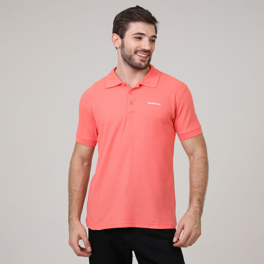 POLO RED NOSE ALGODAO 9120105 LARANJA P