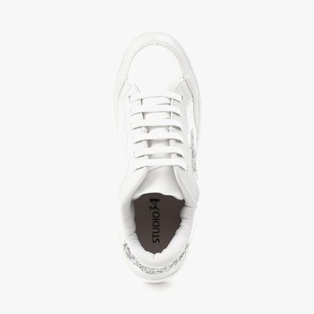 TENIS CASUAL ESTRELA 70020 BCO/PRATA 34