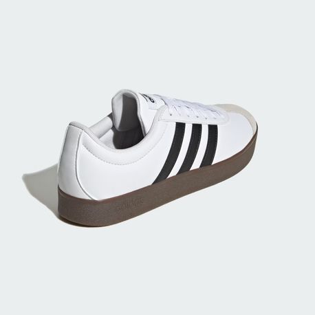 TENIS VL COURT BASE W ID3714 FTWWHT/CBLACK/GREONE 34
