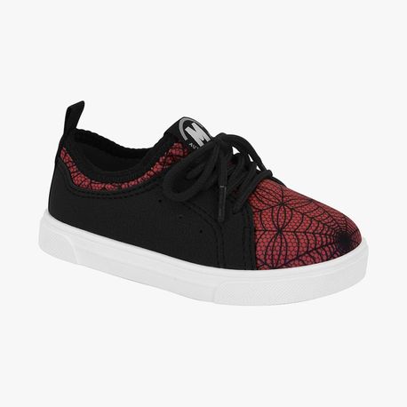 TENIS CASUAL BB MNO 2133179 VERMELHO/PRETO-17624 22