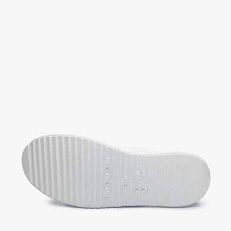 TENIS CASUAL VIA MARTE 55003 BCO NP 34