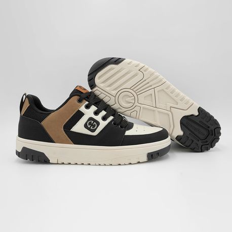 TENIS CASUAL MASCULINO TYGER2 401-BEGE 38