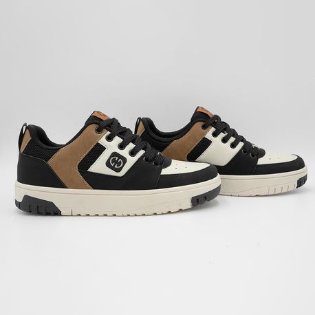TENIS CASUAL MASCULINO TYGER2 401-BEGE 38