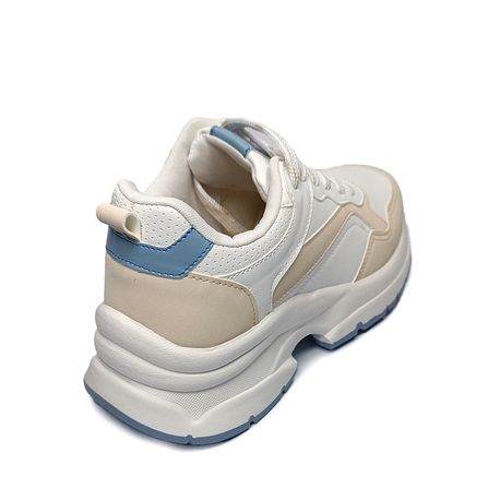 TENIS CASUAL 15316 BCO/OFF WHITE/AZUL DENIM/BCO 34