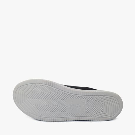 TENIS CASUAL 2 FAIXAS 21106IZ PTO/PRATA 34