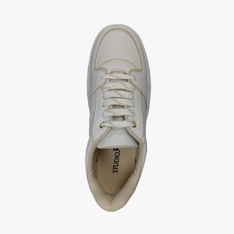 TENIS CASUAL 80002 BCO/OFF WHITE 34