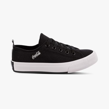 TENIS ATLANTA CANVAS COKE CC2384 PRETO 34