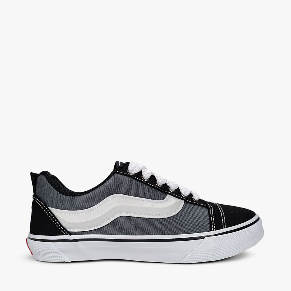TENIS CASUAL MASCULINO 8000B PRETO/GRAFITE 39