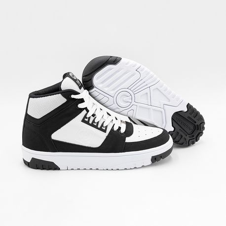 TÊNIS CASUAL C/ALTO MASCULINO RIO 400-PRETO 38