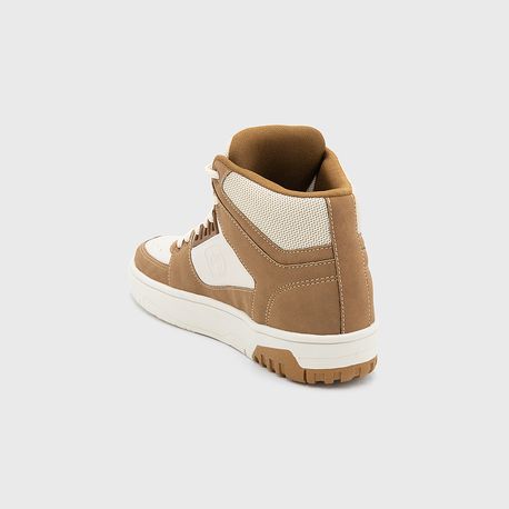 TÊNIS CASUAL C/ALTO MASCULINO RIO 417-CAMEL 37