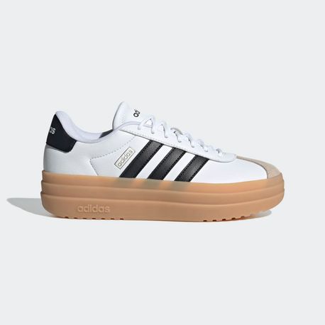 TENIS VL COURT BOLD W IH3083 CLOUD WHITE / CORE BLACK / WONDER BEIGE 38