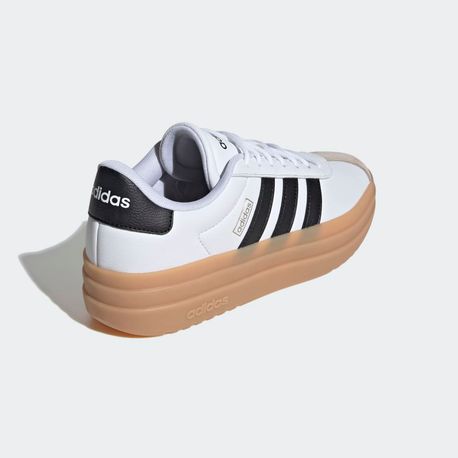 TENIS VL COURT BOLD W IH3083 CLOUD WHITE / CORE BLACK / WONDER BEIGE 38