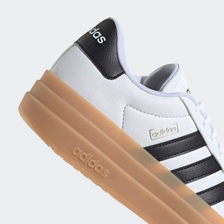 TENIS VL COURT BOLD W IH3083 CLOUD WHITE / CORE BLACK / WONDER BEIGE 38