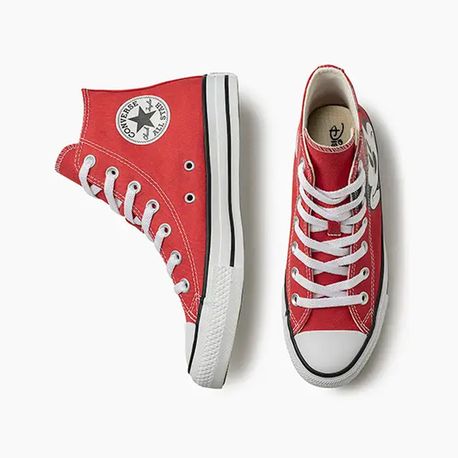 TENIS CHUCK TAYLOR ALL STAR BOTA MINNIE CT3125 CT3125 0001-VERMELHO/PRETO/BRANCO 36