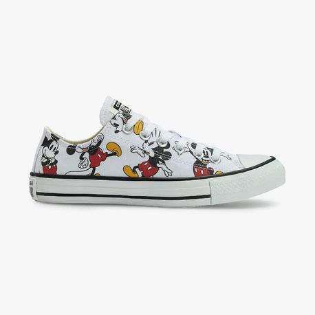 TENIS CHUCK TAYLOR ALL STAR MICKEY CT3128 CT3128 0001-BRANCO/VERMELHO/BRANCO 36