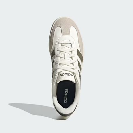TENIS BARREDA JI2309 OFF WHITE / OLIVE STRATA / ALUMINA 34