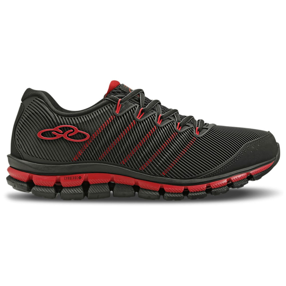 TENIS DYNAMIC / 343 43298343 PRETO/VERMELHO 38