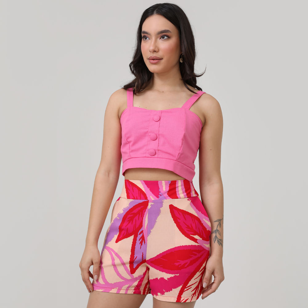 TOP ALCA COM BOTOES 14952 CHICLETE M