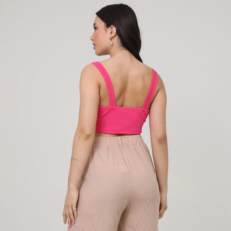 TOP CREPE ALCA FIVELA 1006190 PINK M