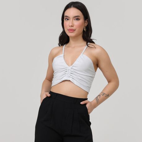 TOP RIB LUREX DOURADO 6296 PRATA G