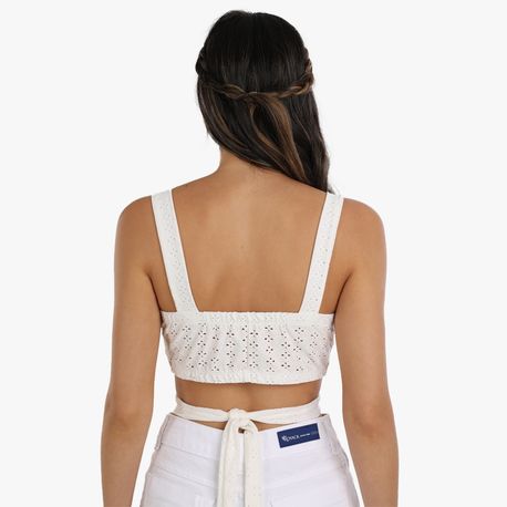 TOP CROPPED  LAISE JOVEM 0106174 BRANCO GG