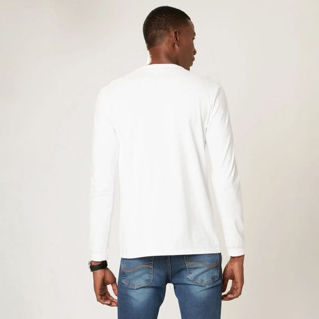 CAMISETA ML REGULAR 1000006658 BRANCO G