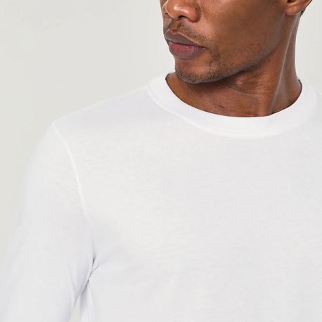 CAMISETA ML REGULAR 1000006658 BRANCO G