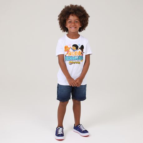 CDG20 CAMISETA MC 3 PALAVRINHAS H BRINCAR 003 BRANCO 01