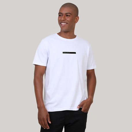 CAMISETA C/ ESCRITA "TOGETHER FOR ALL"