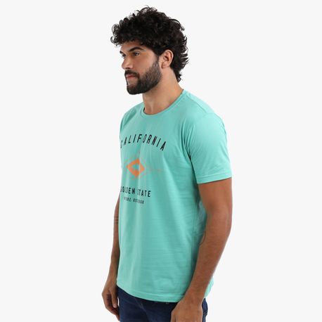 CAMISETA "CALIFORNIA - GOLDEN STATE" DG-23244 VERDE P