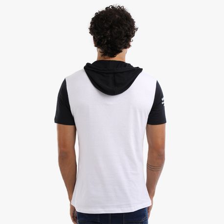 CAMISETA CAPUZ CANGURU 4D195 BRANCO M