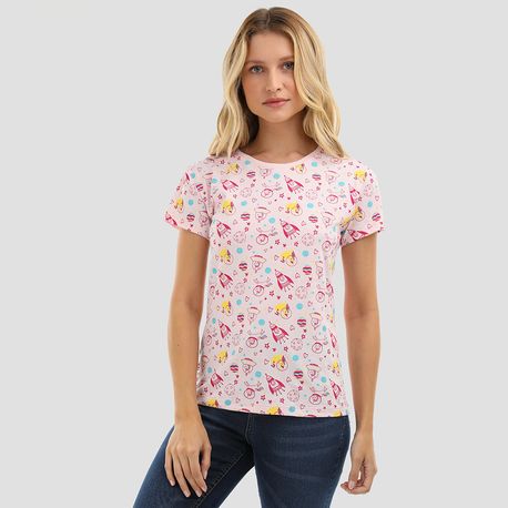 T SHIRT  MP FOGUETE 9093 ROSE M