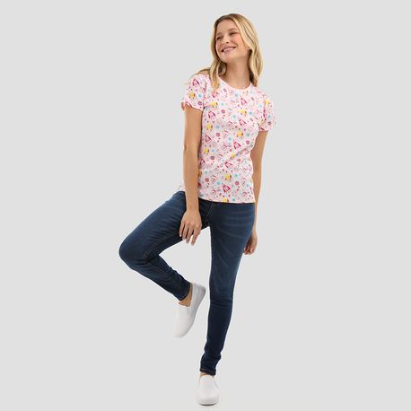 T SHIRT  MP FOGUETE 9093 ROSE M