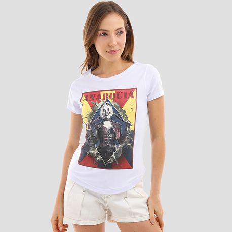 T SHIRT ANARQUIA WF020494 BRANCO M