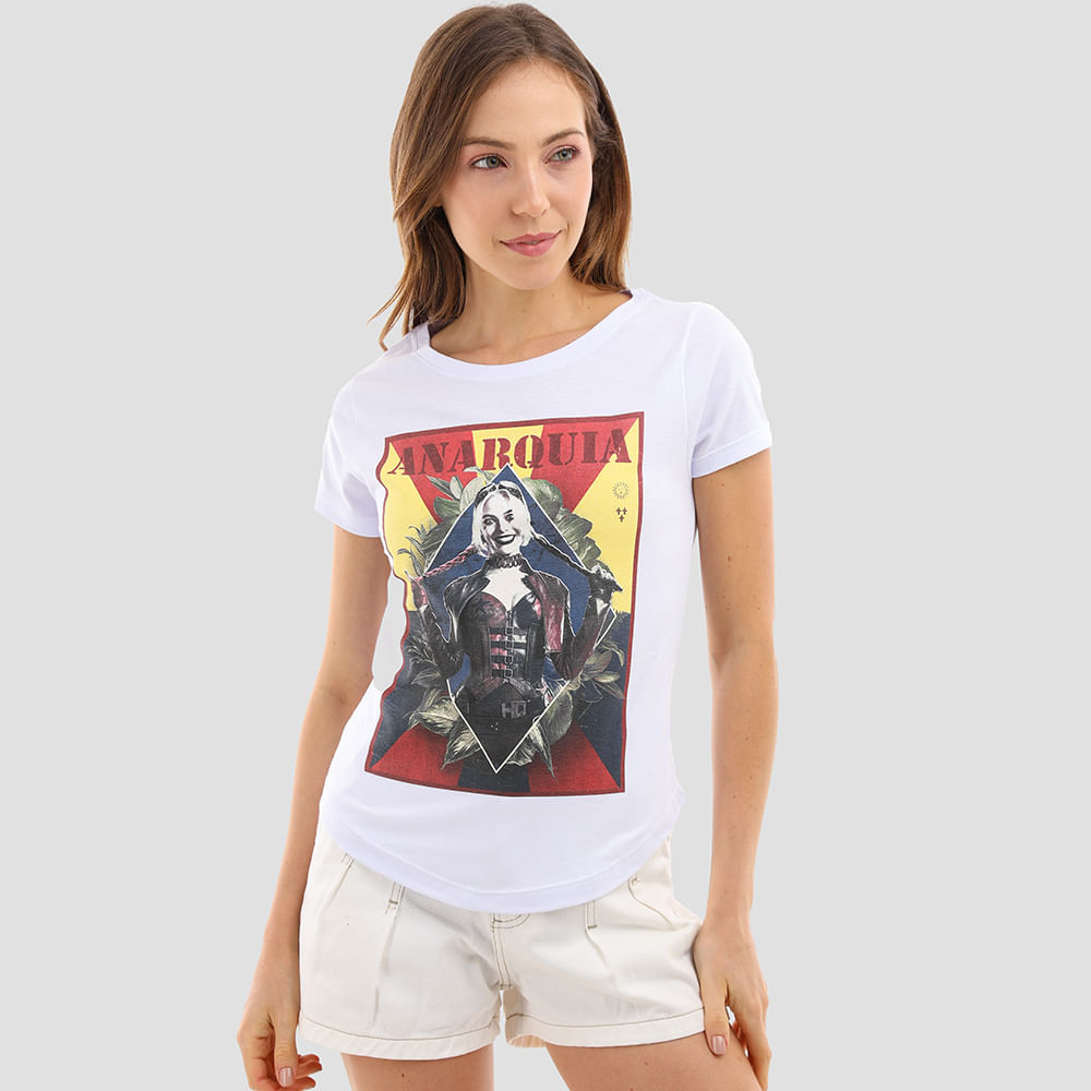 T SHIRT ANARQUIA WF020494 BRANCO M