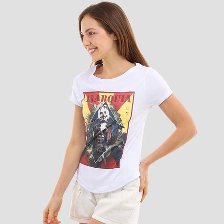 T SHIRT ANARQUIA WF020494 BRANCO M