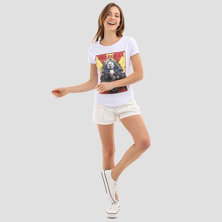 T SHIRT ANARQUIA WF020494 BRANCO M