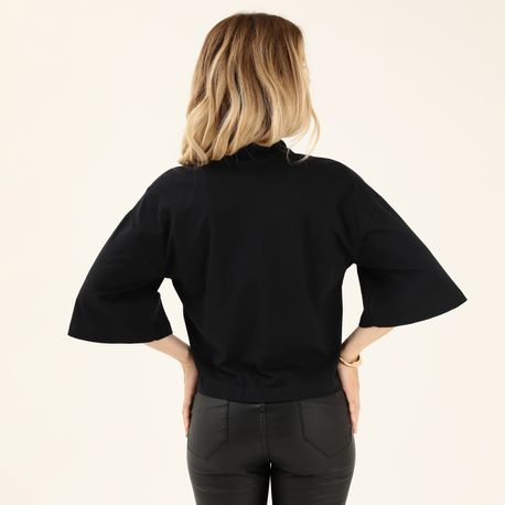 T SHIRT ALTERNECK MC OVER 703230 PRETO P