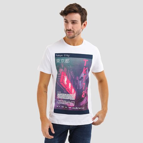 CAMISETA TOKIO SB21027 BRANCO P