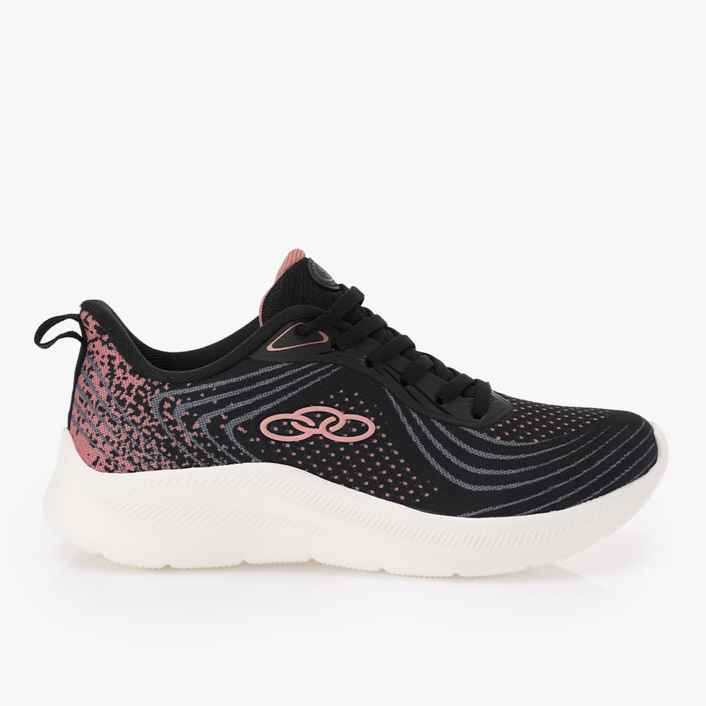 TENIS ONDA W 43381126 PRETO/ROSE COPPER 35