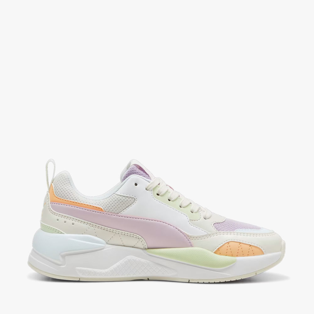 TENIS X-RAY 2 SQUARE WNS BDP W 392292 87-VAPOR GRAY-GRAPE MIST-PUMA WHITE-PEACH FIZZ 38