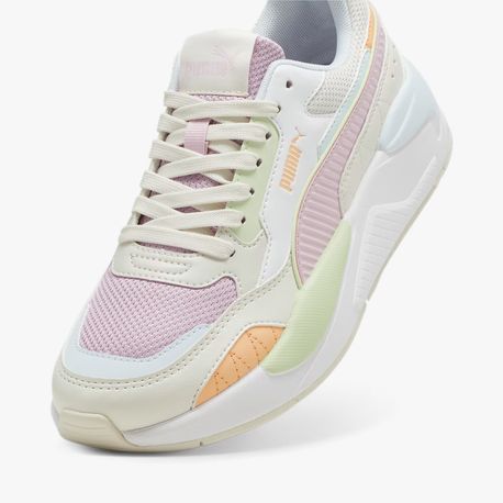 TENIS X-RAY 2 SQUARE WNS BDP W 392292 87-VAPOR GRAY-GRAPE MIST-PUMA WHITE-PEACH FIZZ 38