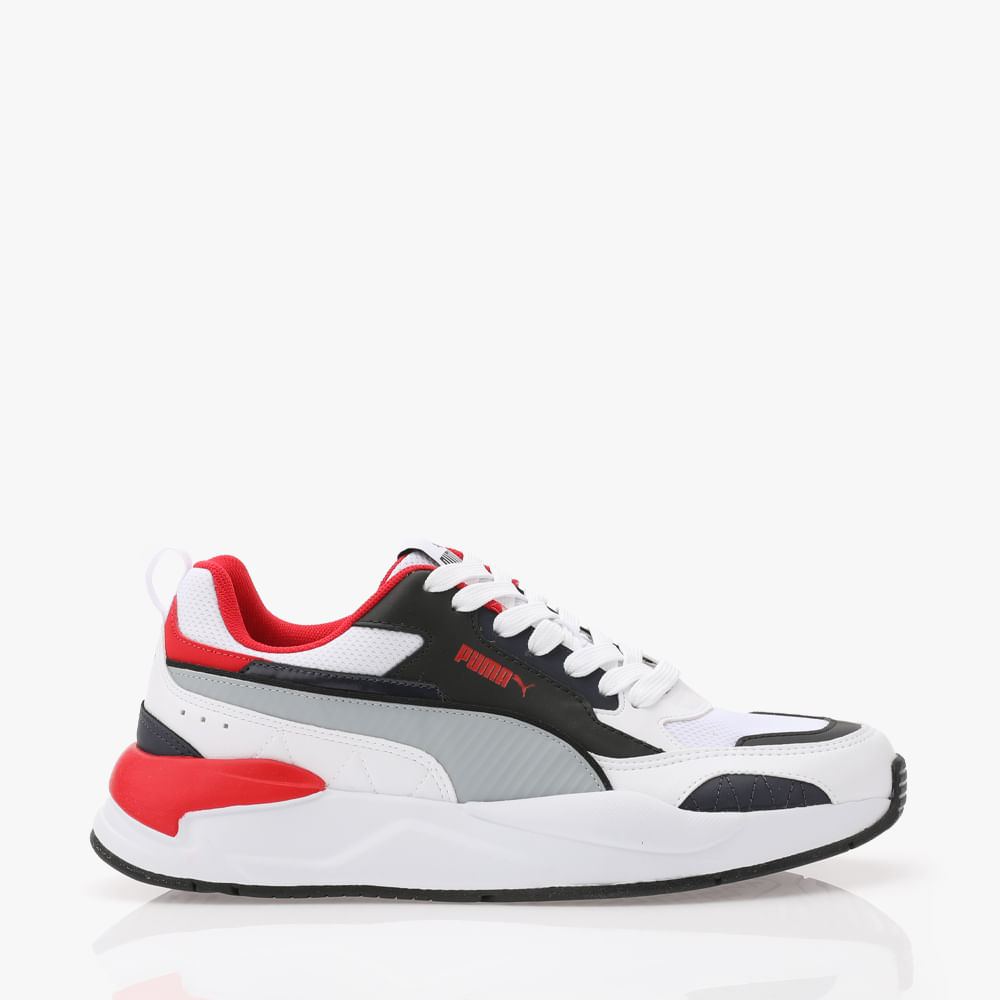TENIS X-RAY 2 SQUARE BDP 368651 PUMA WHITE-QUARRY-PUMA BLACK-HIGH RISK RED 43