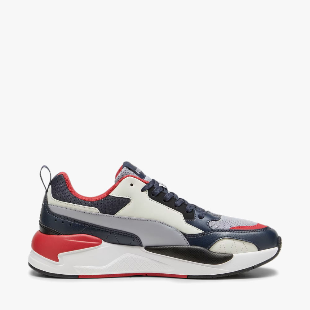 TENIS X-RAY 2 SQUARE BDP 368651 88-CLUB NAVY-GRAY FOG-VAPOR GRAY-CLUB RED 39
