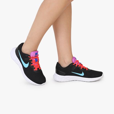 TENIS REVOLUTION 6 W DC3729-011 BLACK/BALTIC BLUE-BRIGHT CRIMSON 38