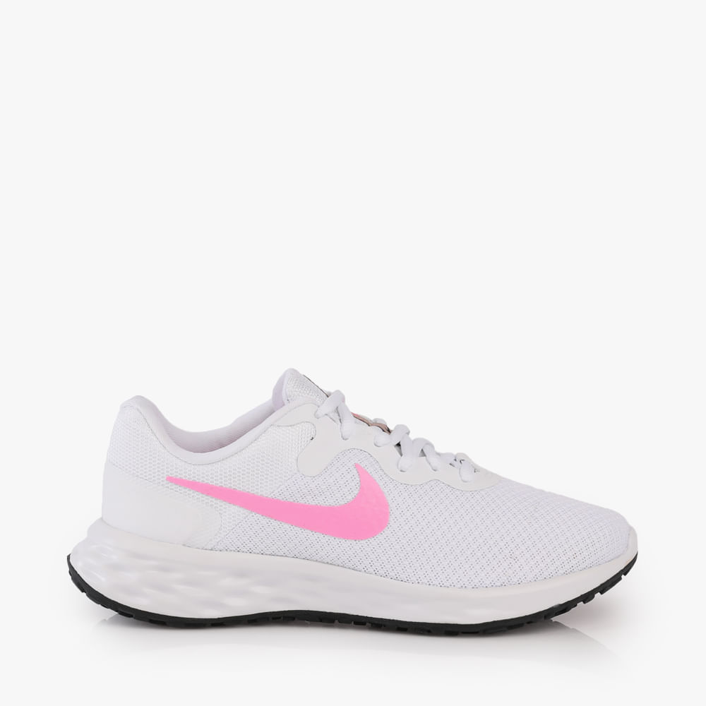 TENIS REVOLUTION 6 W DC3729-103 WHITE/PINK SPELL-FOSSIL STONE-BLACK 39